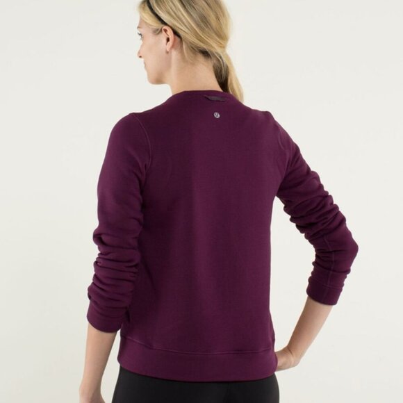 Lululemon Keep It Cozy Crew Plum - Picture 2 of 6